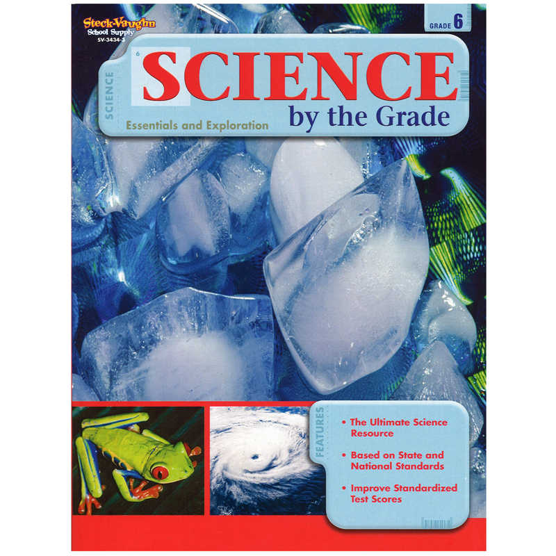 TeachersParadise - Houghton Mifflin Harcourt Science by the Grade Reproducible Grade 6 - SV-34343