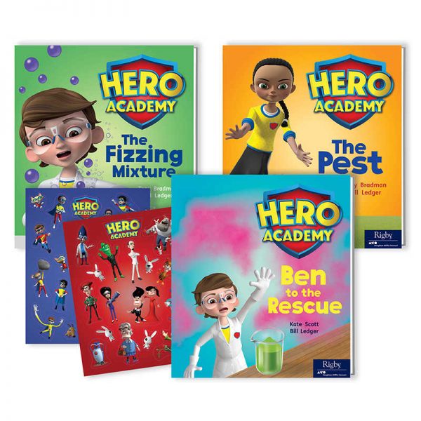 Rigby Hero Academy Parent Pack, Grades 1-2 (350L-480L)