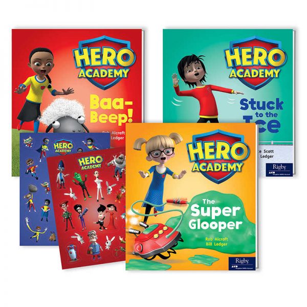 Rigby Hero Academy Parent Pack, Grades 1-2 (490L-510L)