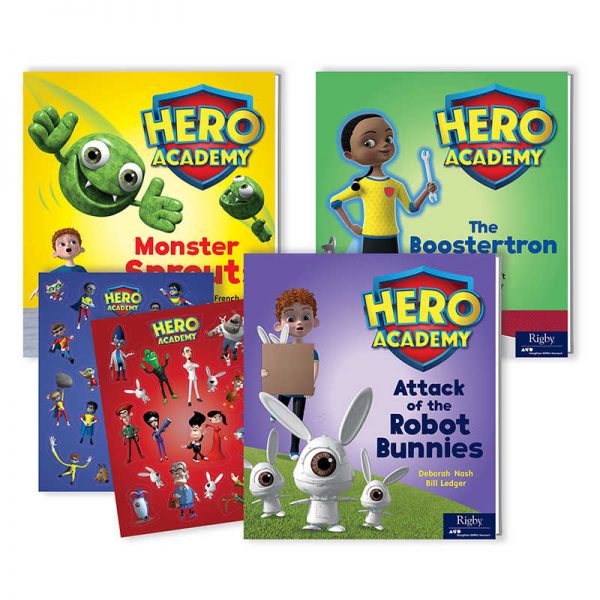 Rigby Hero Academy Parent Pack, Grades 1-2 (440L-540L)