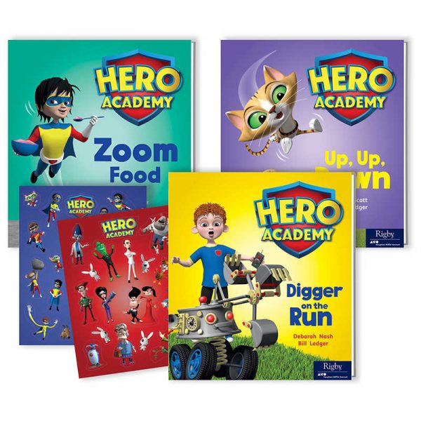 Rigby Hero Academy Parent Pack, Grade 1 (350L-400L)