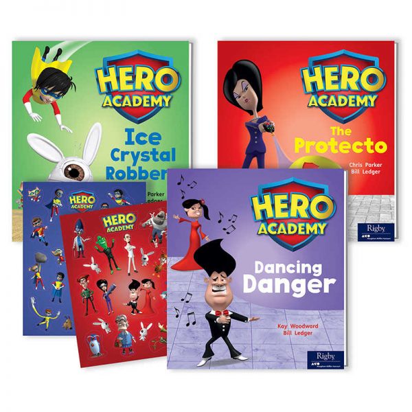 Rigby Hero Academy Parent Pack, Grades 2–3 (520L-540L)