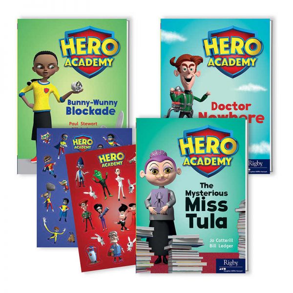 Rigby Hero Academy Parent Pack, Grades 3-4 (590L-620L)