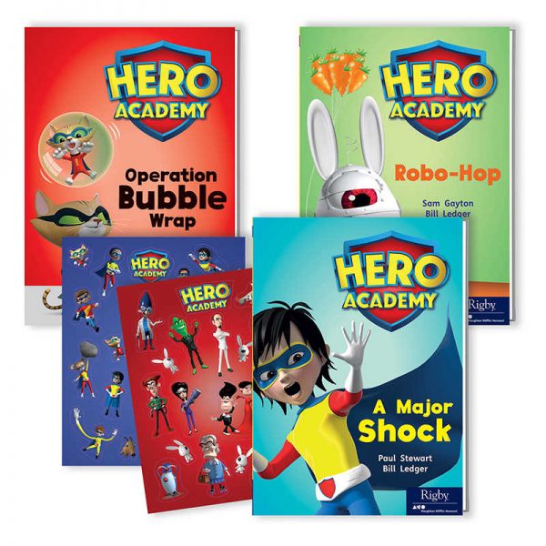 Rigby Hero Academy Parent Pack, Grades 3-4 (580L-750L)