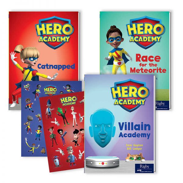 Rigby Hero Academy Parent Pack, Grades 3-4 (600L-690L)
