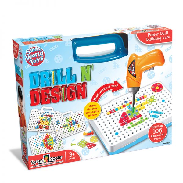 Ryan's Room® Drill N' Design, 106 Pieces