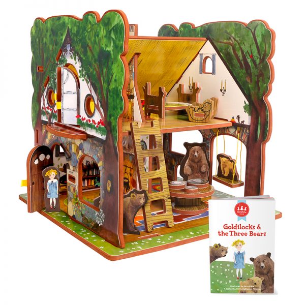 Storytime Toys Goldilocks and the Three Bears Book and Playset