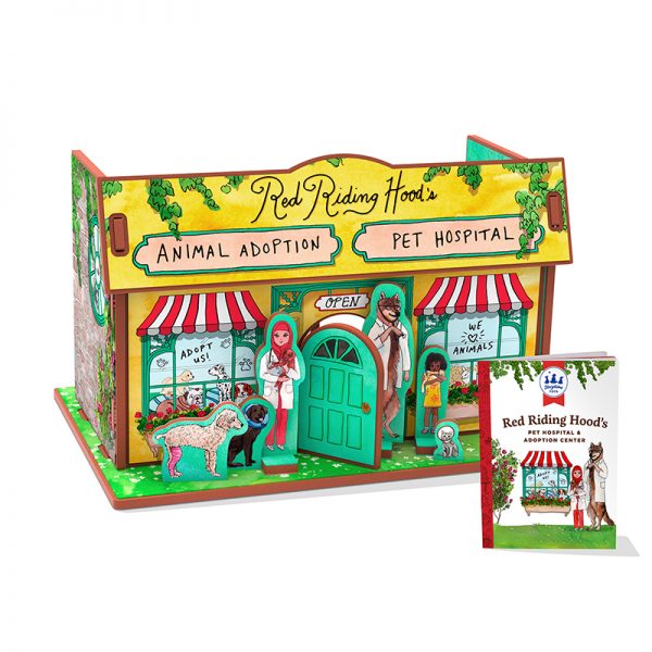Storytime Toys Red Ridinghood's Animal Hospital Book and Playset