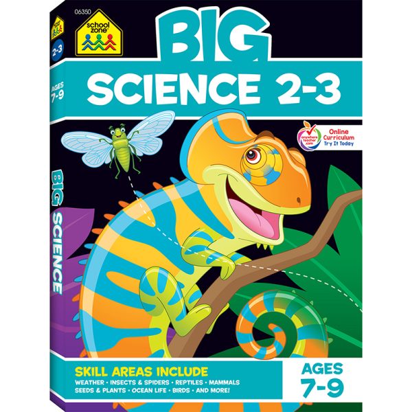 School Zone Big Workbook Science, Grades 2-3