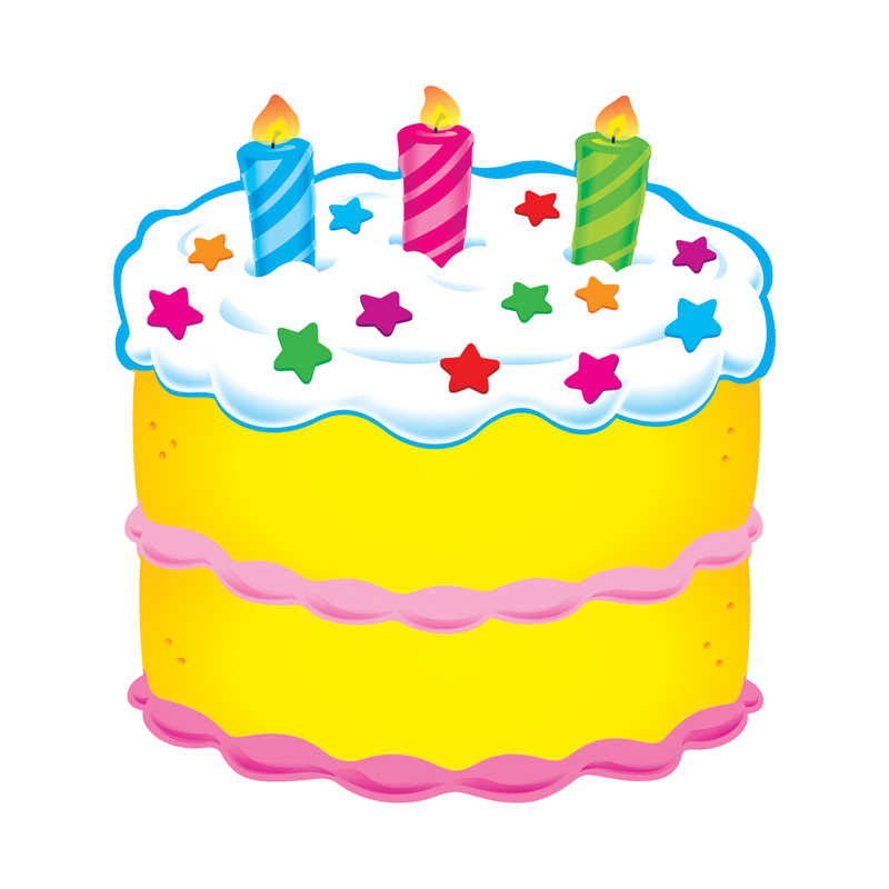 TREND Birthday Cake Classic Accents®, 36 Per Pack, 3 Packs