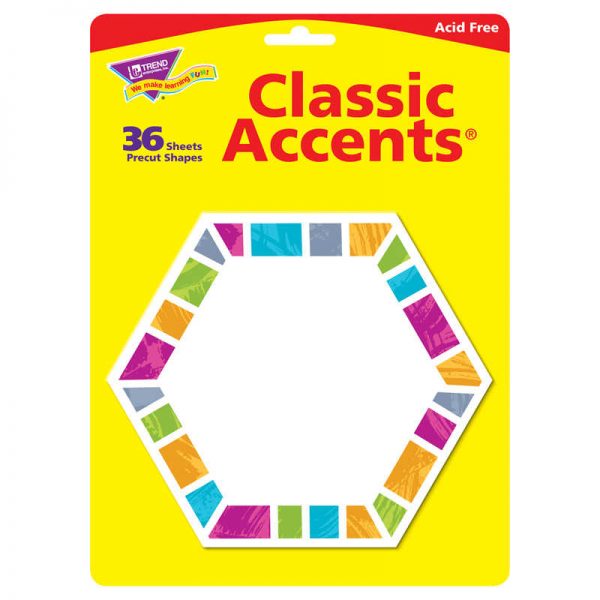 TREND Color Harmony™ Hexa-stripes Classic Accents®, 36 ct
