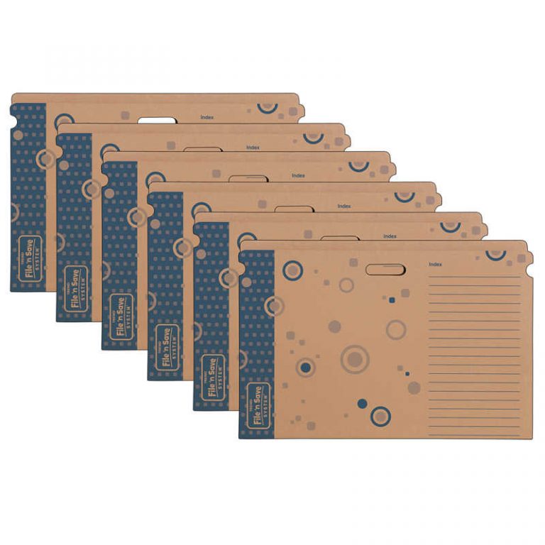 TeachersParadise TREND Bulletin Board Sturdy Folder File 'n Save