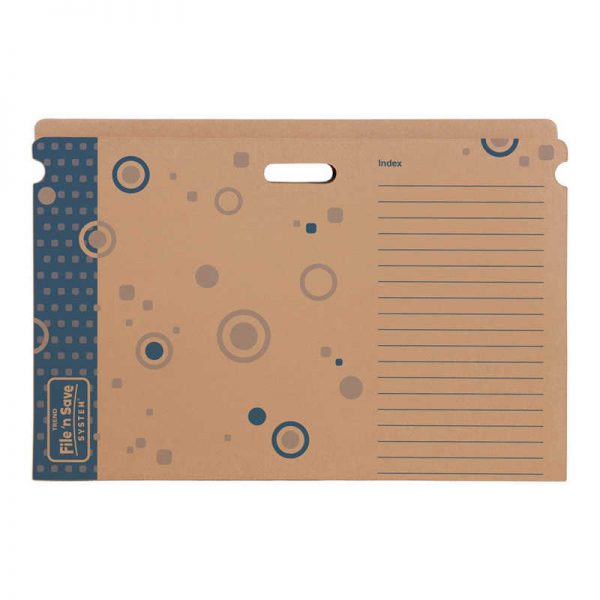 TREND Bulletin Board Sturdy Folder File 'n Save System®