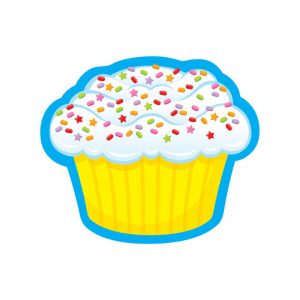 TREND Confetti Cupcake Mini Accents, 36 ct