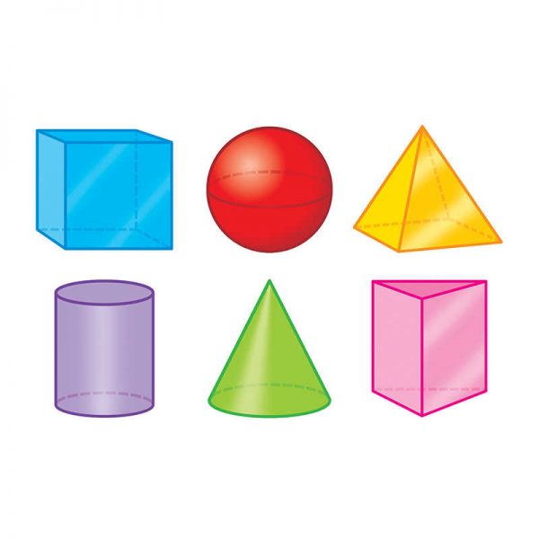 TREND 3-D Shapes Classic Accents® Variety Pack, 36 ct
