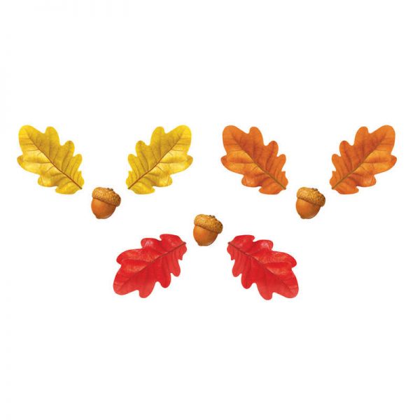 TREND Fall Oak Leaves & Acorns Classic Accents® Var. Pack, 108 ct