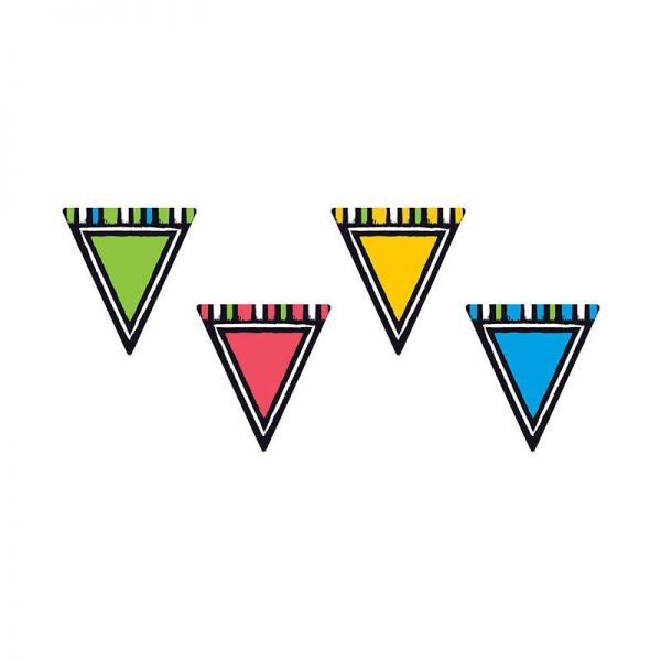 TREND Bold Strokes Pennants Classic Accents® Variety Pack, 36 ct