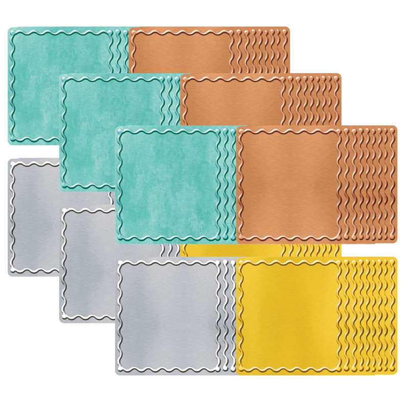 TREND I ♥ Metal Embossed Signs Classic Accents® Variety Pack, 36 Per Pack, 3 Packs