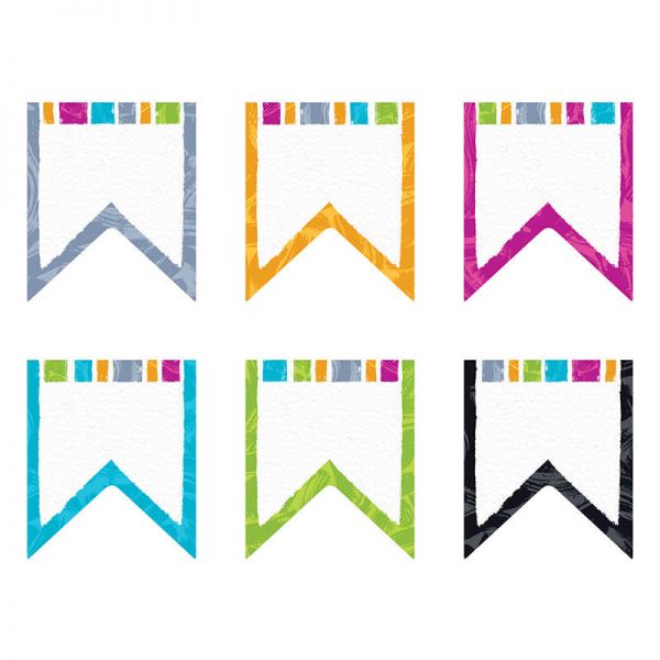 TREND Color Harmony Pennants Classic Accents® Variety Pack, 36 Count