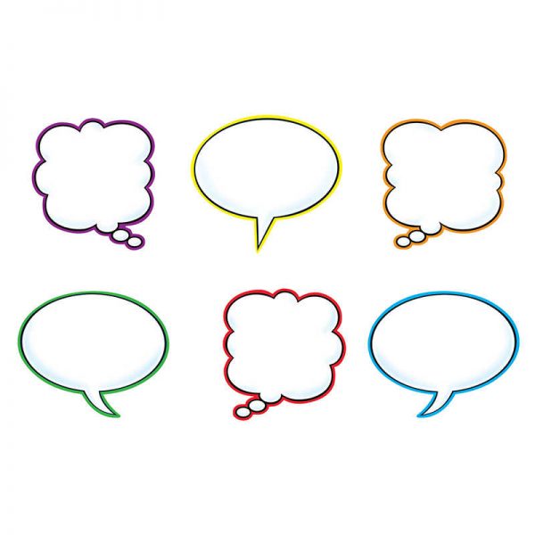 TREND Speech Balloons Classic Accents® Variety Pack, 36 ct