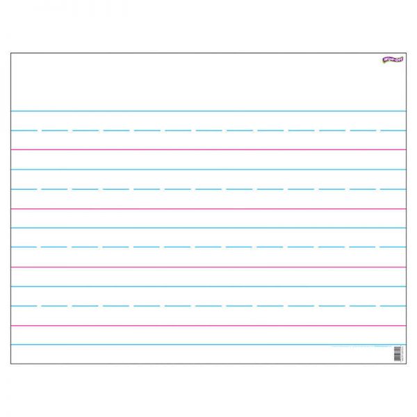 TREND Handwriting Paper Wipe-Off® Chart, 22" x 28"