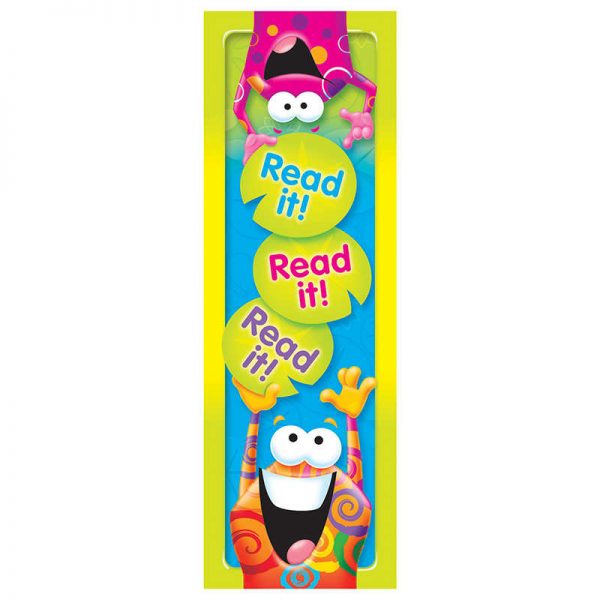 TREND Read it! Read it! Read it! Frog-tastic!® Bookmarks, 36 ct