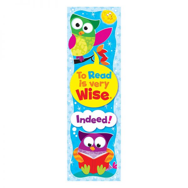 TREND To read is very... Owl-Stars!® Bookmarks, 36 ct