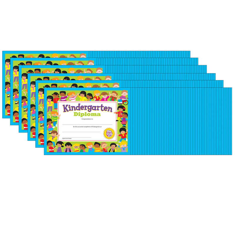 TREND Kindergarten Diploma, 30 Per Pack, 6 Packs