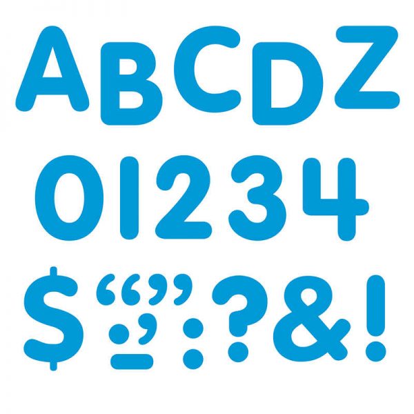 TREND Blue 1" STICK-EZE® Stick-On Letters