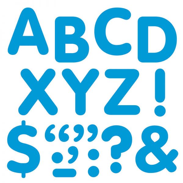 TREND Blue 2" STICK-EZE® Stick-On Letters
