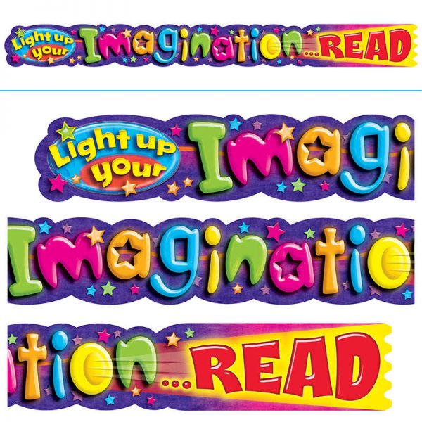TREND Light Up Your Imagination... Quotable Expressions® Banner, 10'