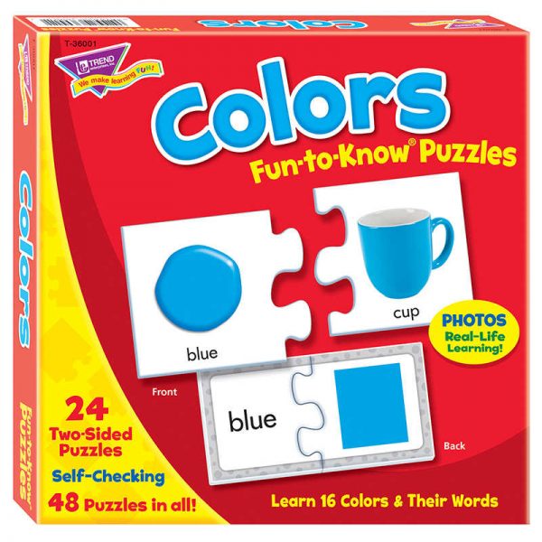 TREND Colors Fun-to-Know® Puzzles