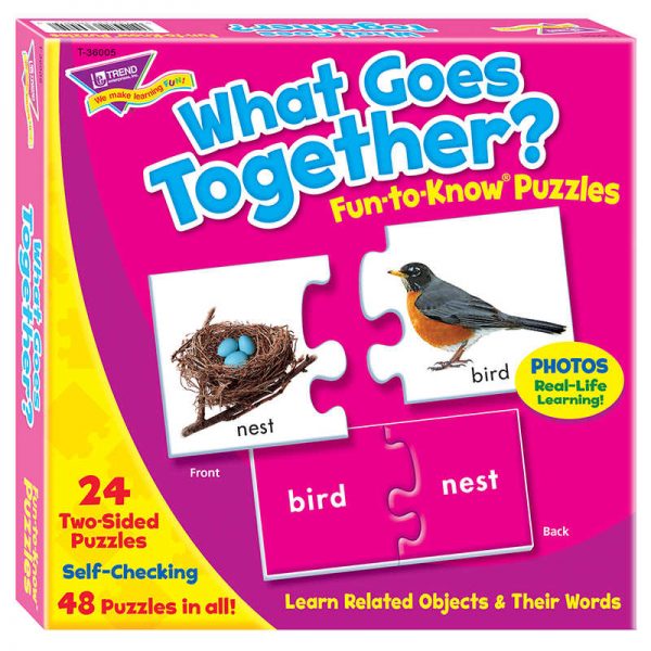 TREND What Goes Together? Fun-to-Know® Puzzles