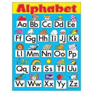 TREND Alphabet Fun Learning Chart, 17" x 22"