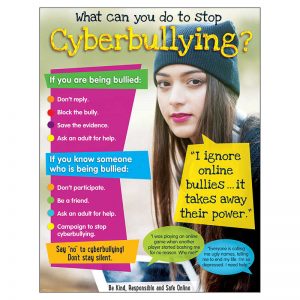 TREND Cyberbullying (Secondary) Learning Chart, 17" x 22"