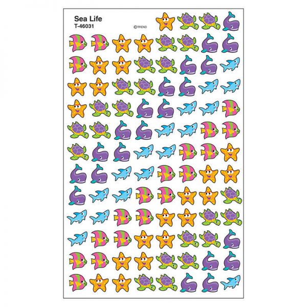 TREND Sea Life superShapes Stickers, 800 ct