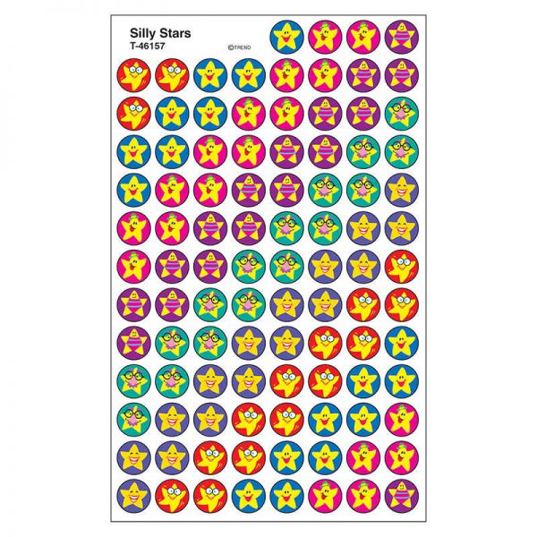 TREND Silly Stars superSpots® Stickers, 800 ct