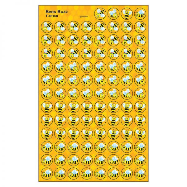 TREND Bees Buzz superSpots® Stickers, 800 ct