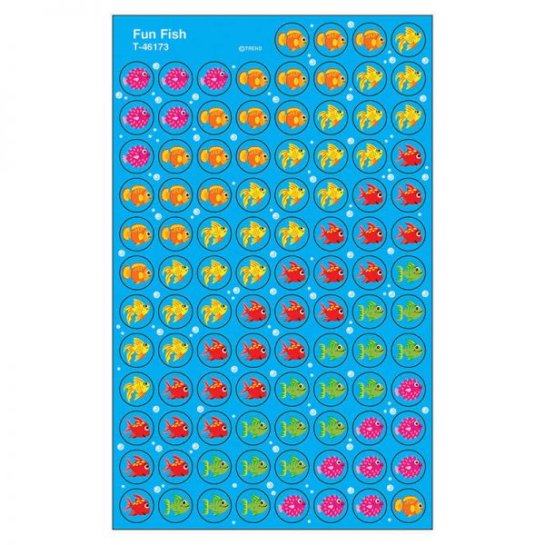 TREND Fun Fish superSpots® Stickers, 800 ct