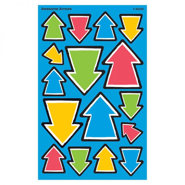 TREND TREND Awesome Arrows superShapes Stickers - Large, 128 Count