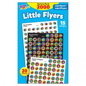 TREND Little Flyers superSpots®/superShapes VarPk, 2000 ct