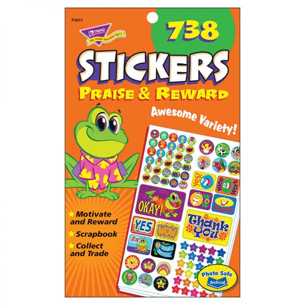 TREND Praise & Reward Sticker Pad, 738 ct