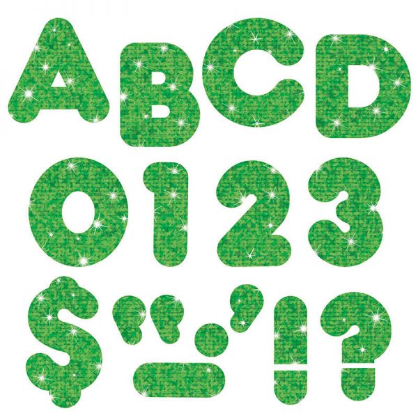 TREND Green Sparkle 2" Casual UC Ready Letters®