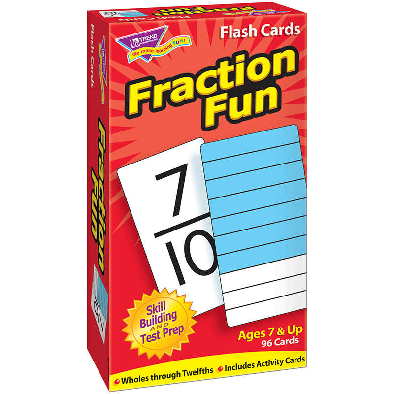 teachersparadise-trend-fraction-fun-skill-drill-flash-cards-t-53109
