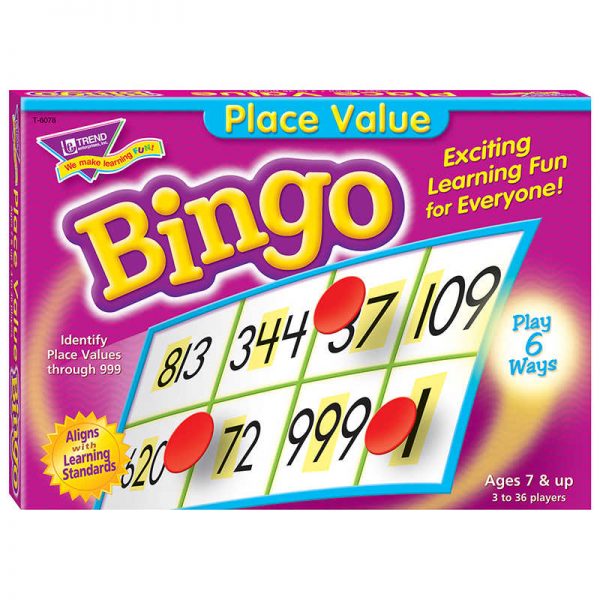 TREND Place Value Bingo Game
