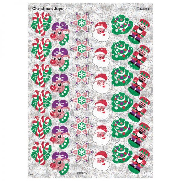 TREND Christmas Joys Sparkle Stickers®, 72 ct