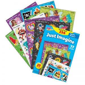 TREND Just Imagine Sparkle Stickers® Variety Pack, 234 ct