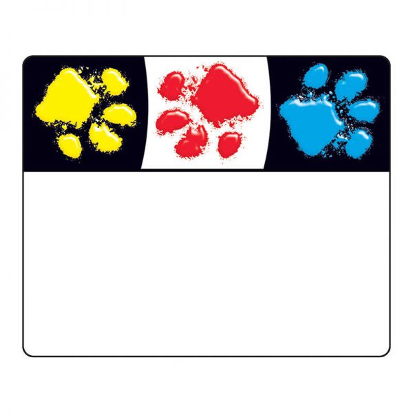 TREND Paw Prints Terrific Labels™, 36 ct