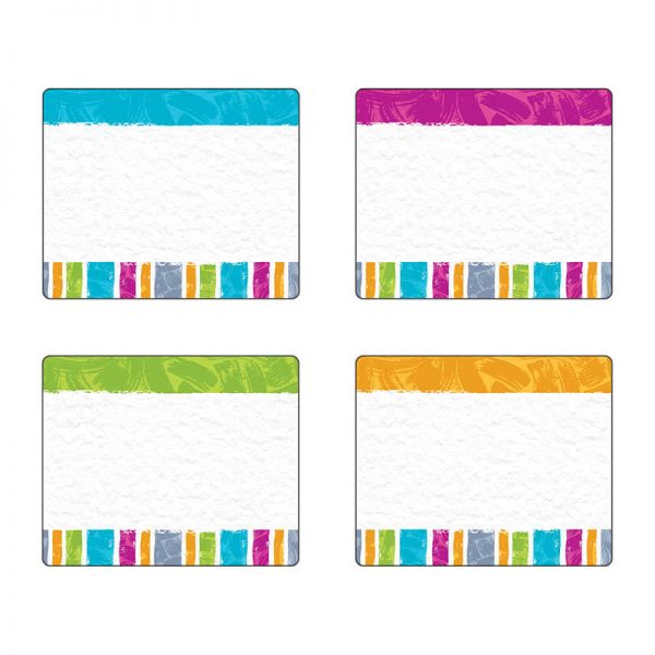 TREND Color Harmony Stripes Terrific Labels™ Variety Pack, 36 Count