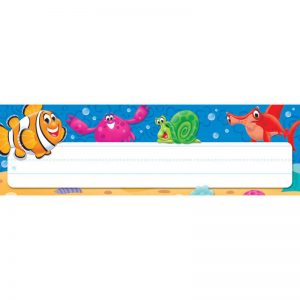 TREND Sea Buddies™ Desk Toppers® Name Plates, 36 ct